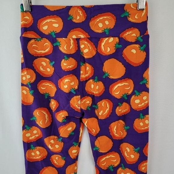 NWT LuLaRoe Simply Comfortable Tween Halloween Pants One Size See Measurements - Picture 6 of 10
